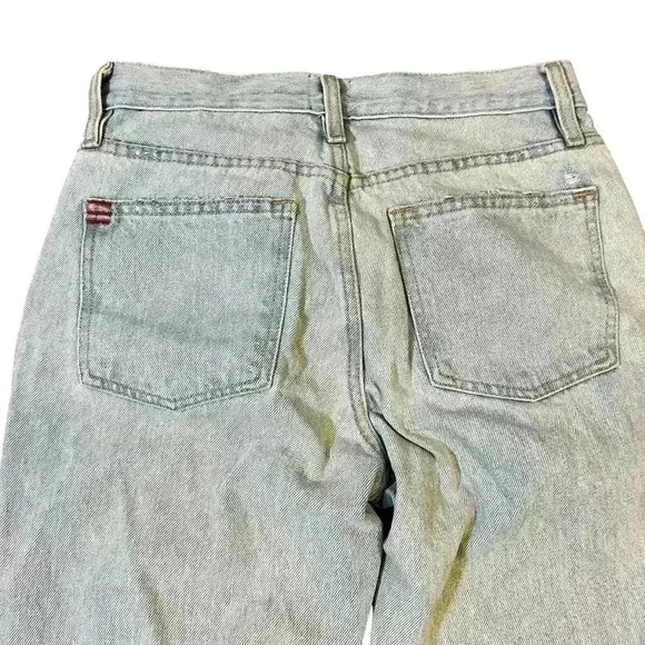 BDG Urban Outfitters Light Wash Bootcut Distressed Denim Jeans Size 27 High Rise - Picture 4 of 10